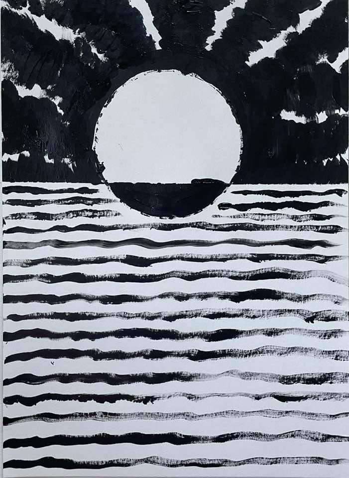 "Blackout (XVII)" (2021)