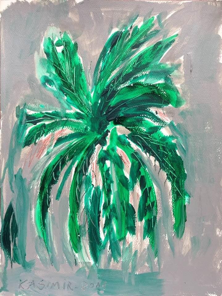 "The Palm Tree in Lisboa (I)", for Fernando Pessoa