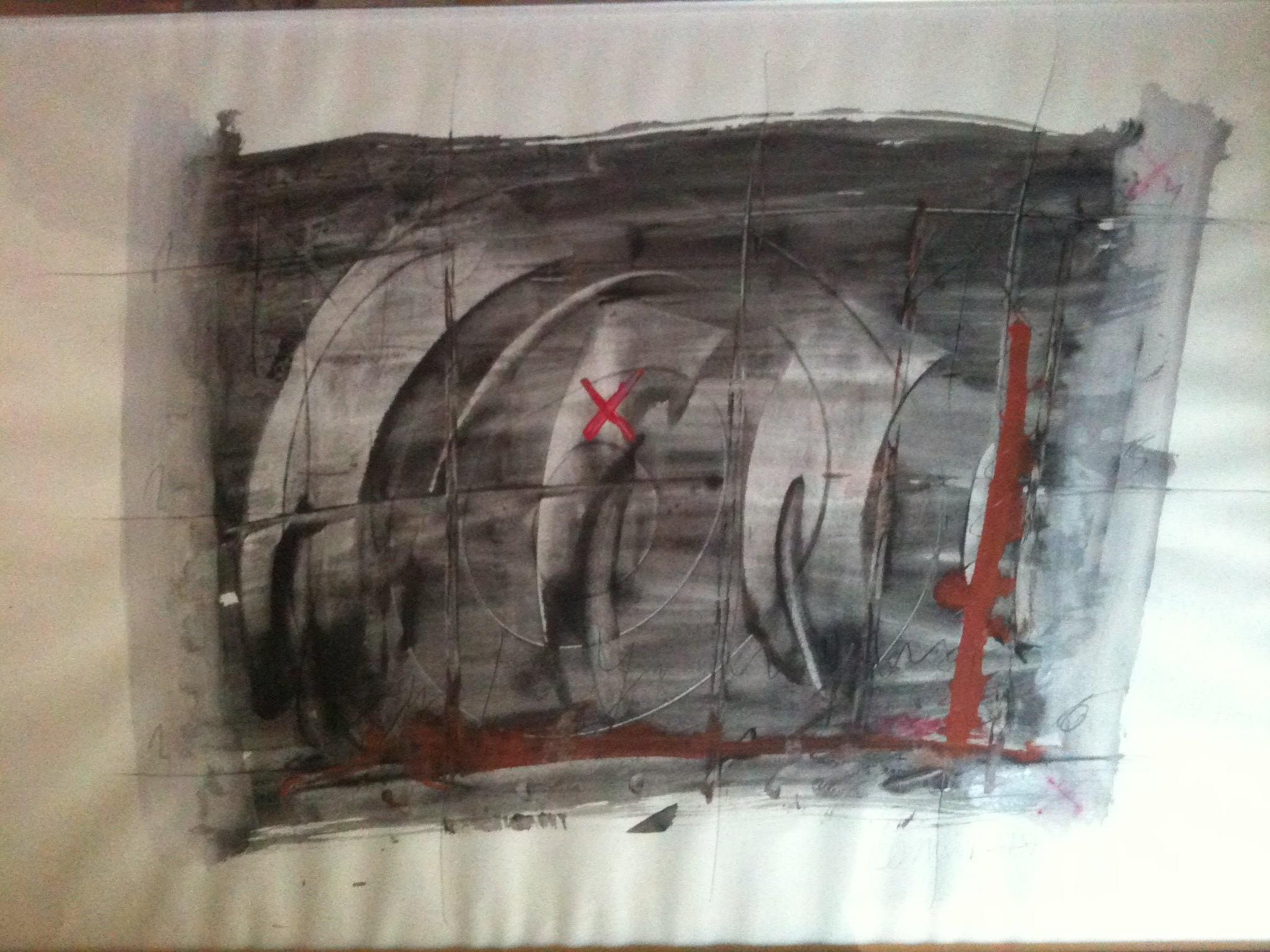 "Quan tot era trascendent / Mar endins", for Franz Kline
