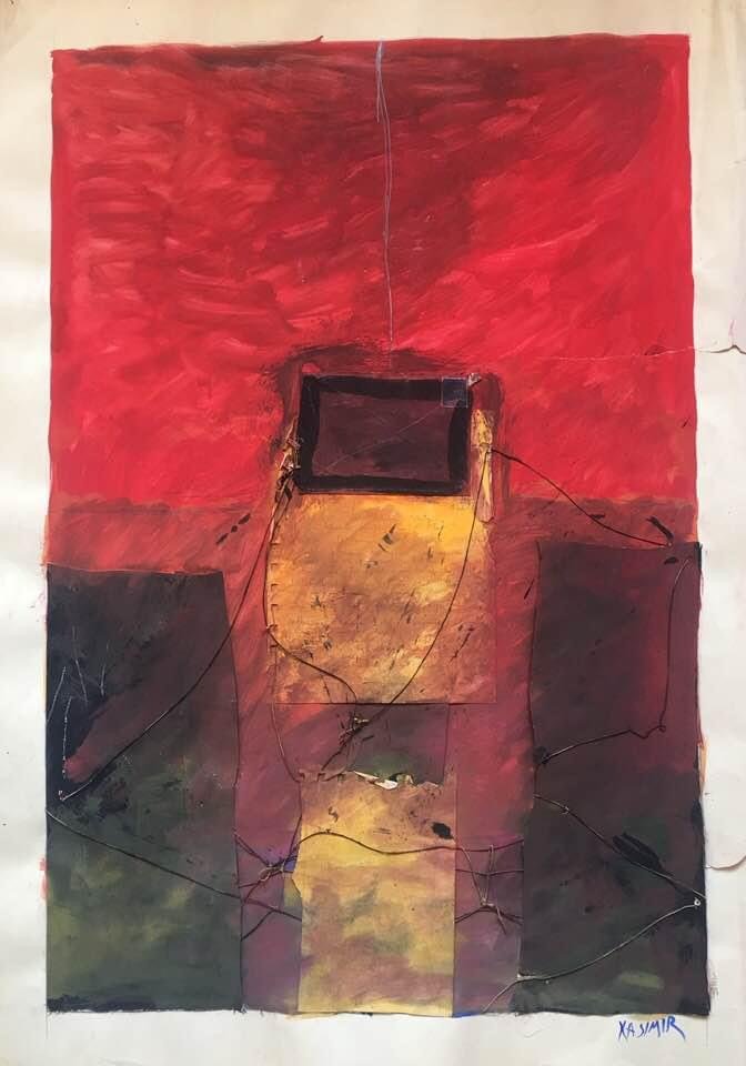 "Correspondances (III)", pour Mark Rothko (1977)