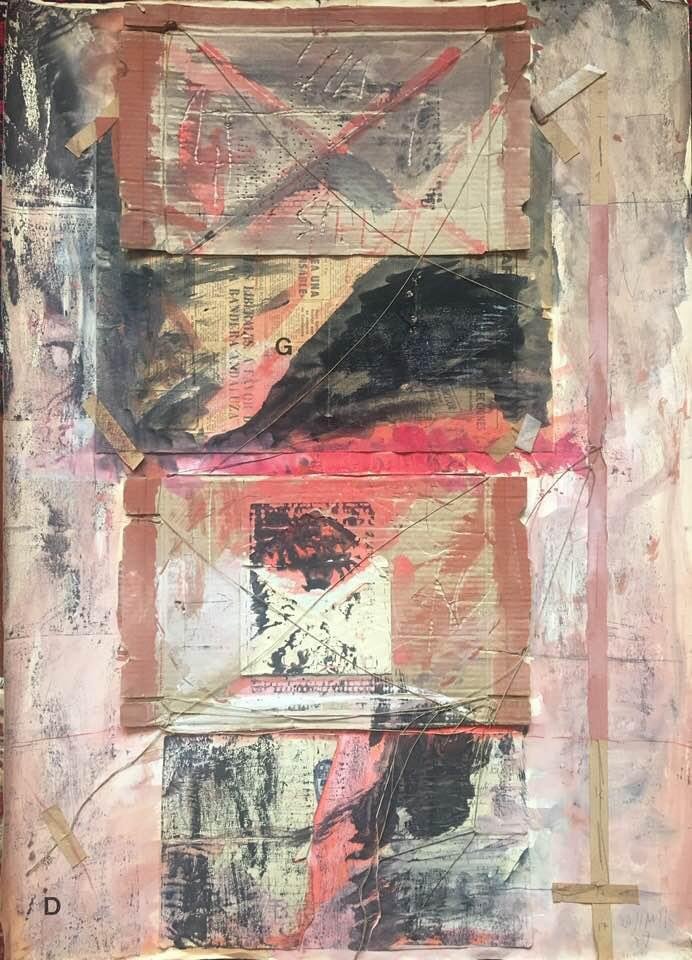 "La lettre", pour Robert Motherwell (1977)