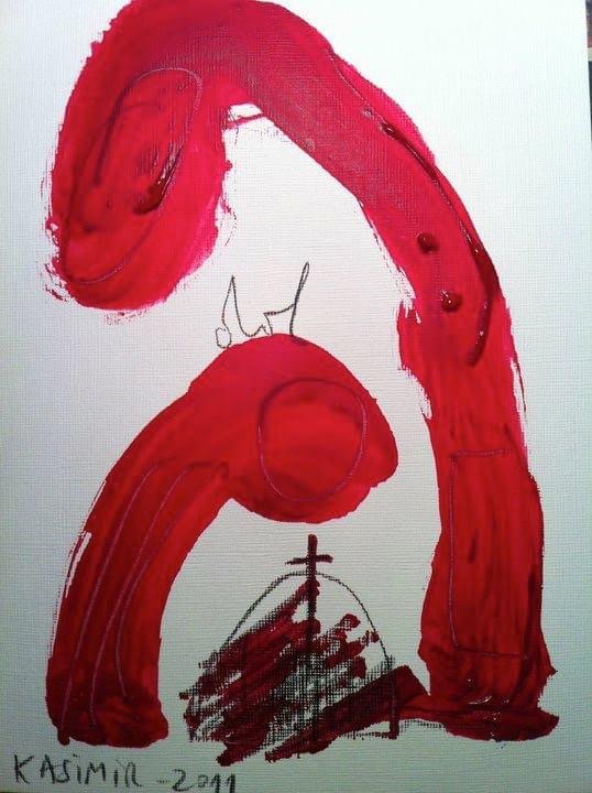 "Civil War/Grief (XII)", for Pierre Vilar (2011)
