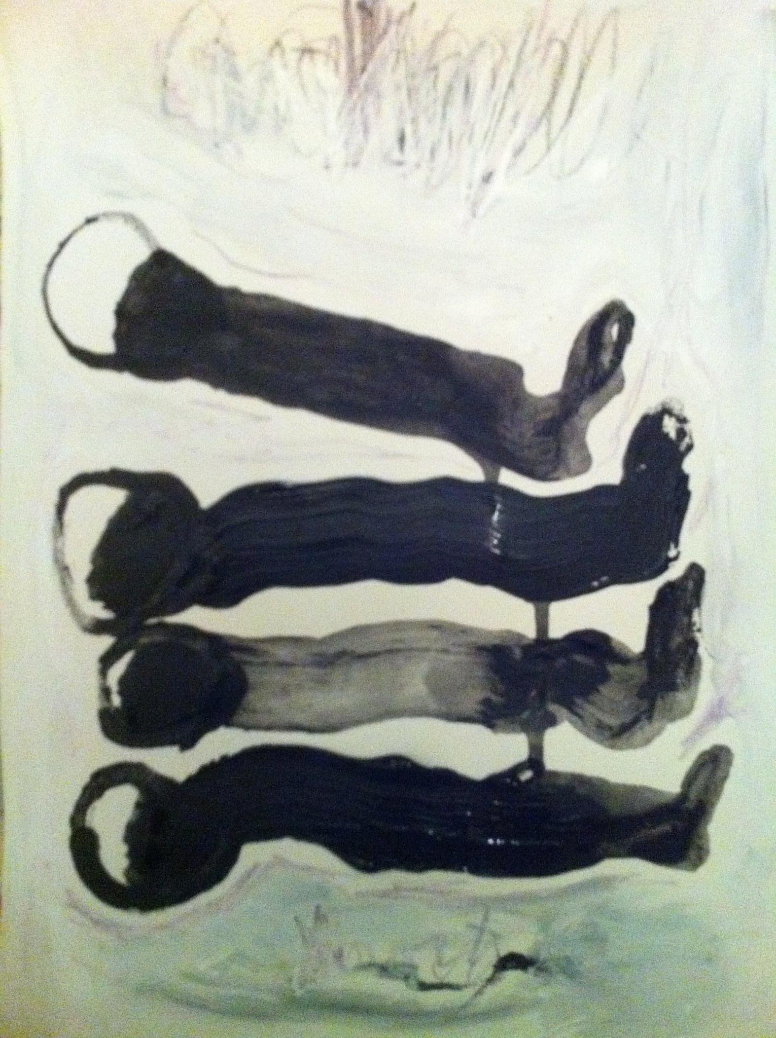 "Civil war / Mass grave (XV)", for Jorge Semprún (2011)