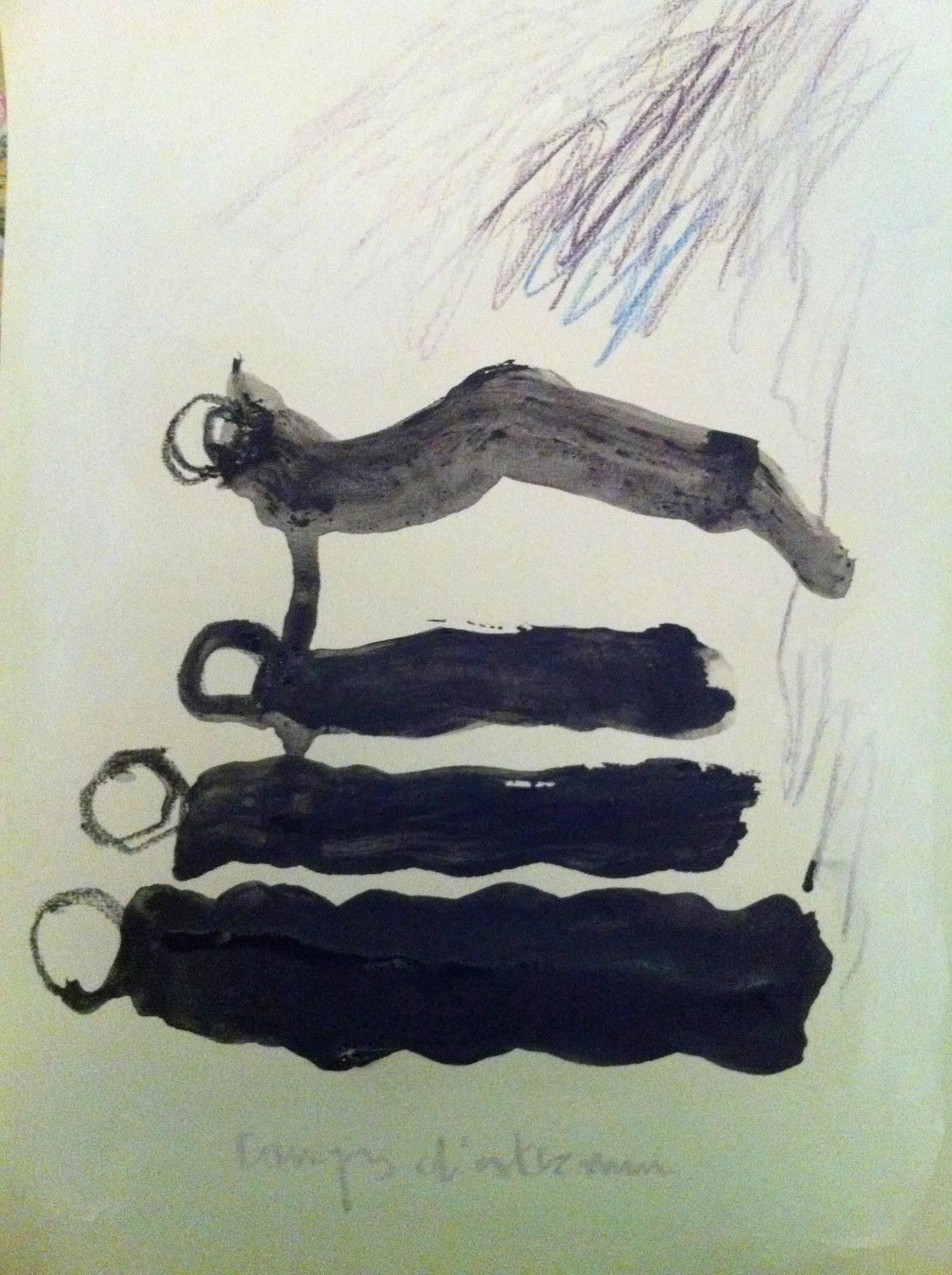 "Civil War/Mass grave (XVI)", for Miguel Hernández (2011)