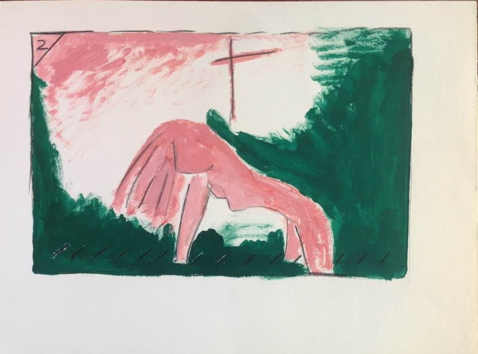 "Nonchalance sous l'éblouissant soleil belge (IX)"