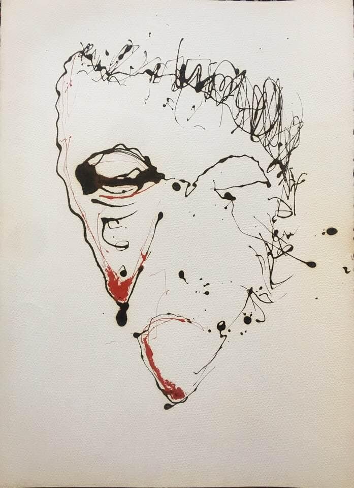 "The Scream (IV)", for Martin Luther King