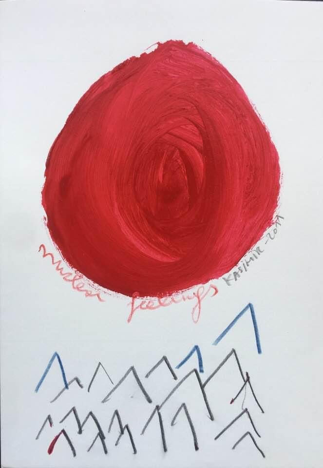 "Nuclear feelings (XVIII)", for 栗原 貞子