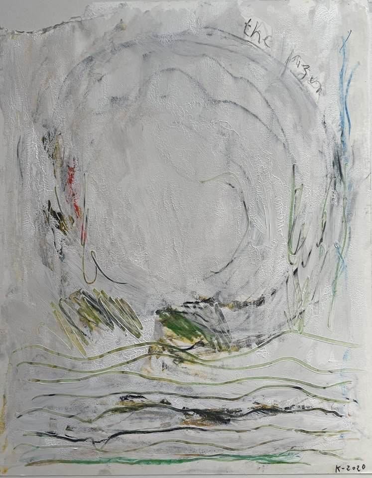 “Eclipse - The elusive moon (IX)” (2020)