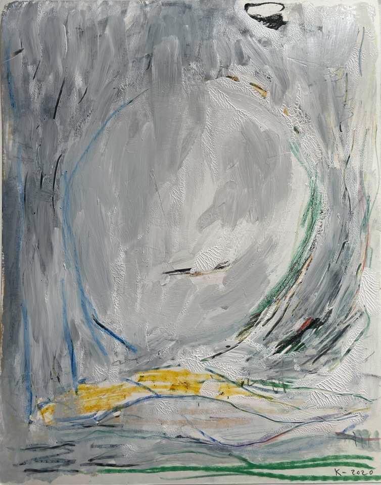 “Eclipse - The elusive moon (VII)” (2020)