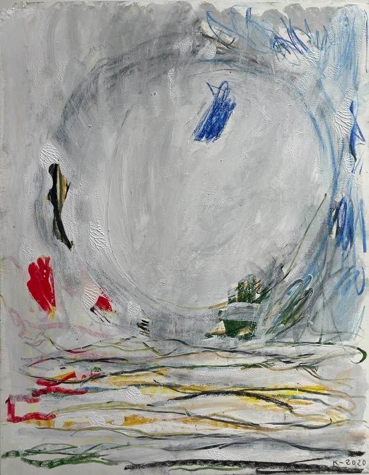 “Eclipse - The elusive moon (VI)” (2020)