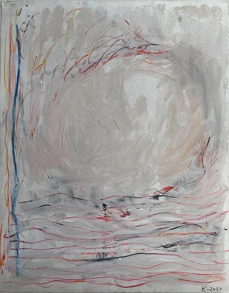 “Eclipse - The elusive moon (V)” (2020)