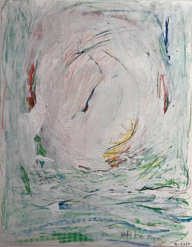 “Eclipse - The elusive moon (III)” (2020)