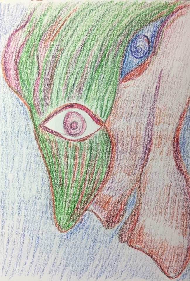 "Visages égarés / La chûte" (2016)