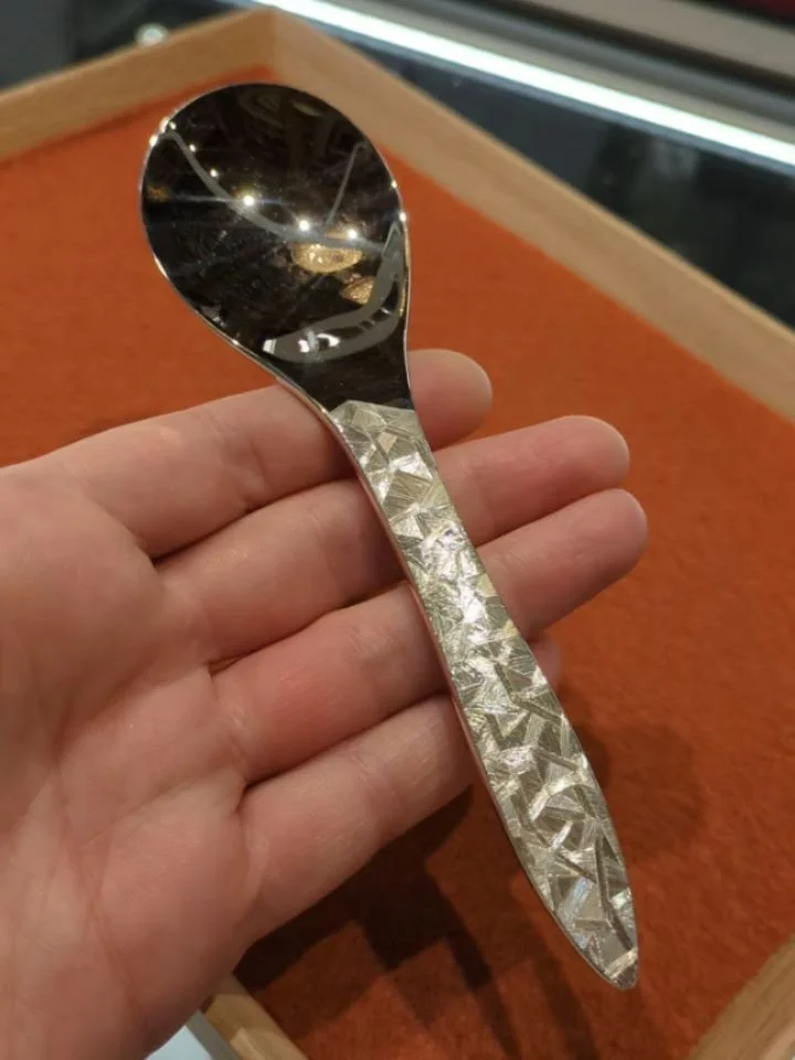 Spoons are one of my favourite things to make and design and were one of the first pieces of silversmithing I made over 20 years ago!&nbsp;

There's such a variety of shapes, forms, and decorations in spoon design. My current collection combines trad