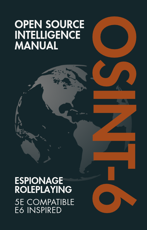 Open Source Intelligence Manual [Sourcebook]