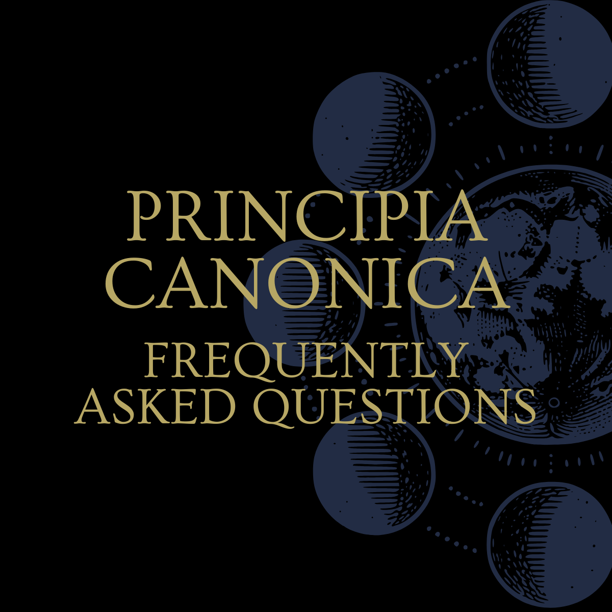 Principia Canonica FAQ Test