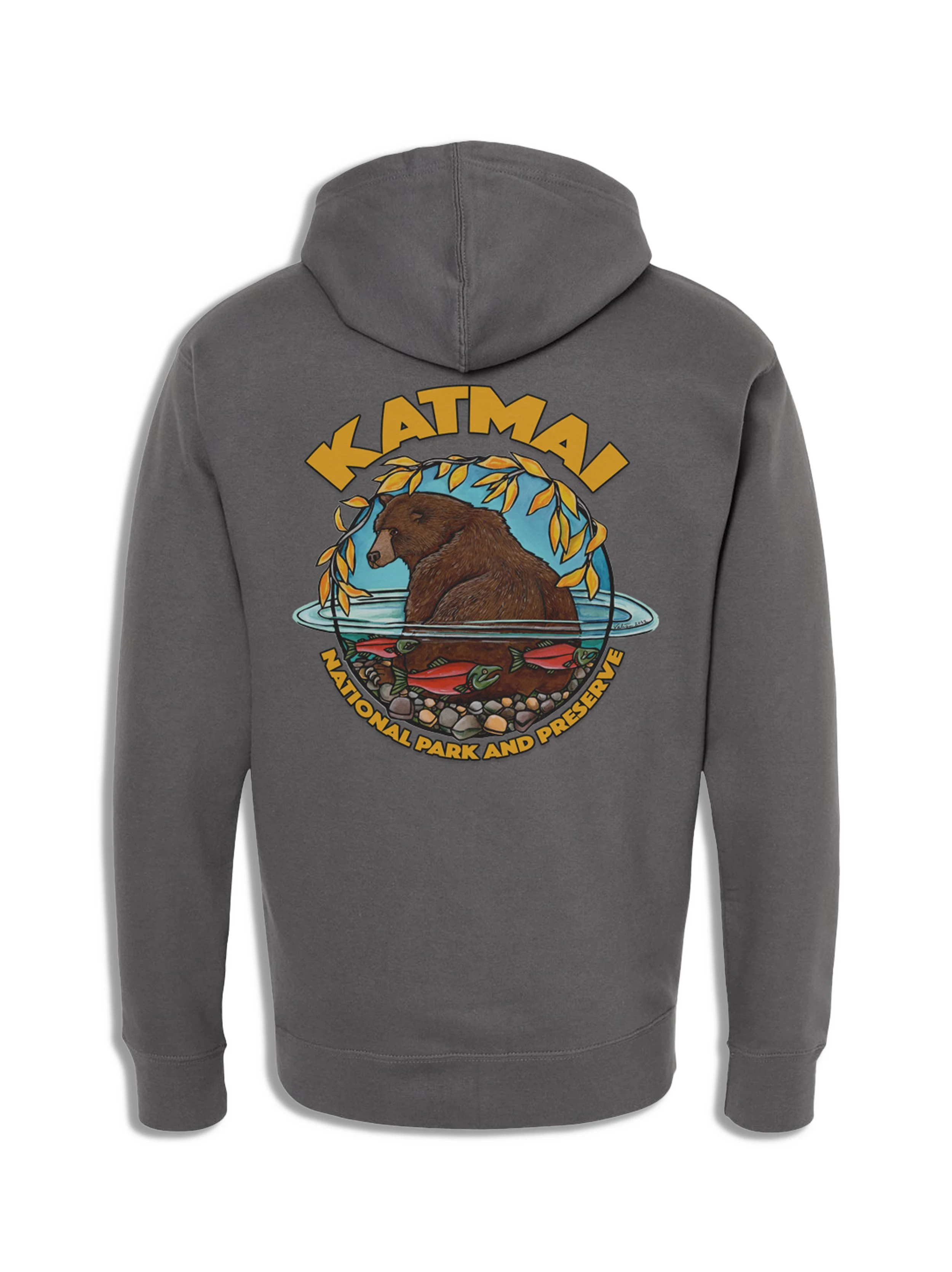 Katmai Fat Bear 747 Hoodie