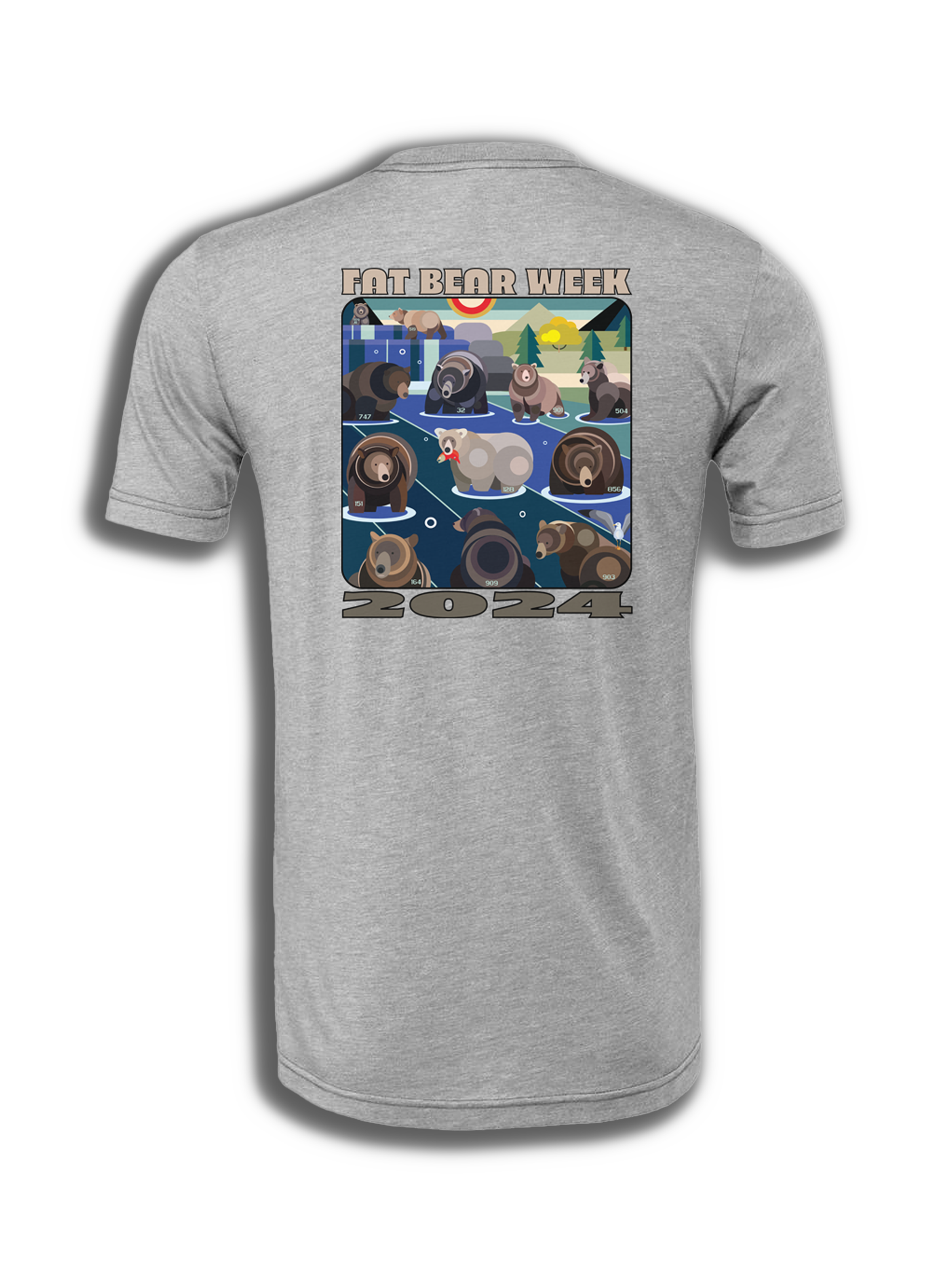 2024 Fat Bear Week T-shirt Back.png