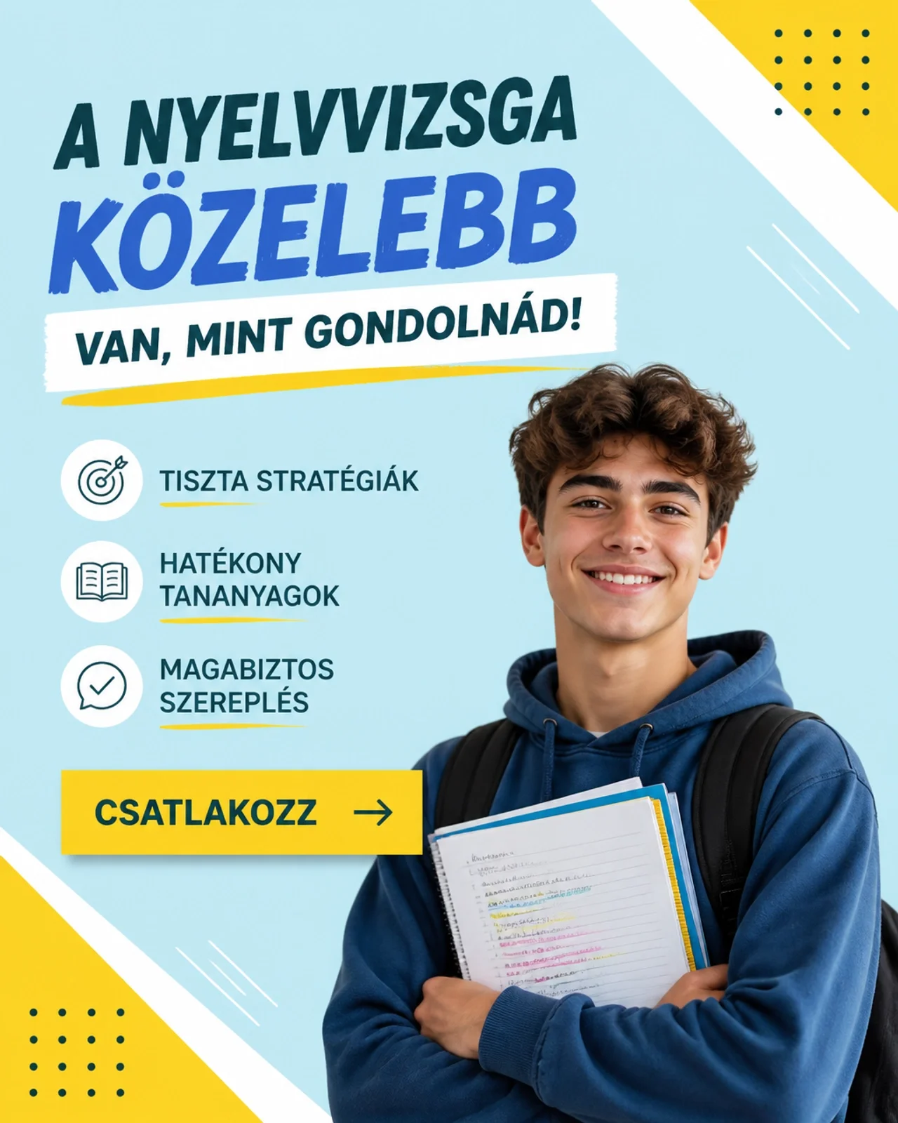 EMELT SZINT - 12 hetes online angol érettségi és nyelvvizsgafelkészítő tanfolyam