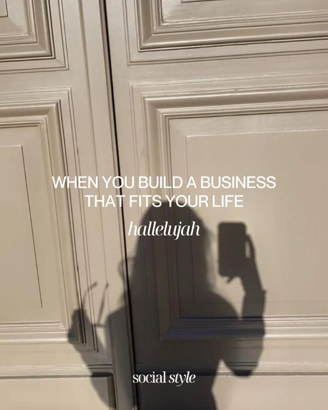 Everything, hallelujah 🙏🏼

Not one to usually jump on trends&hellip; but this one felt right.

A small reminder that when things are aligned, everything starts to feel a little easier ✨