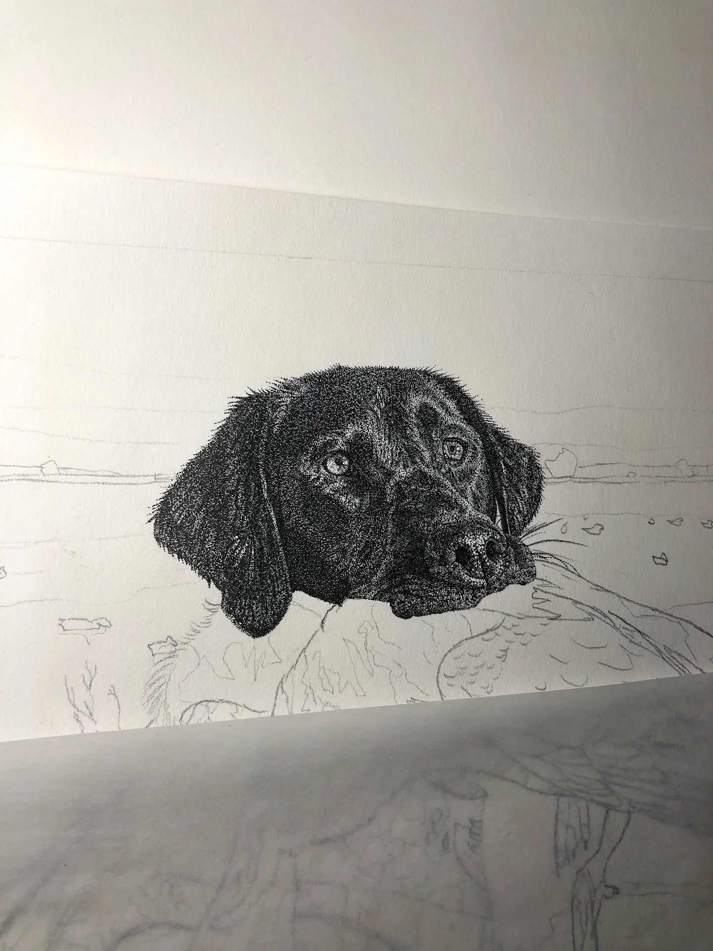Working on a fun piece for a great customer!