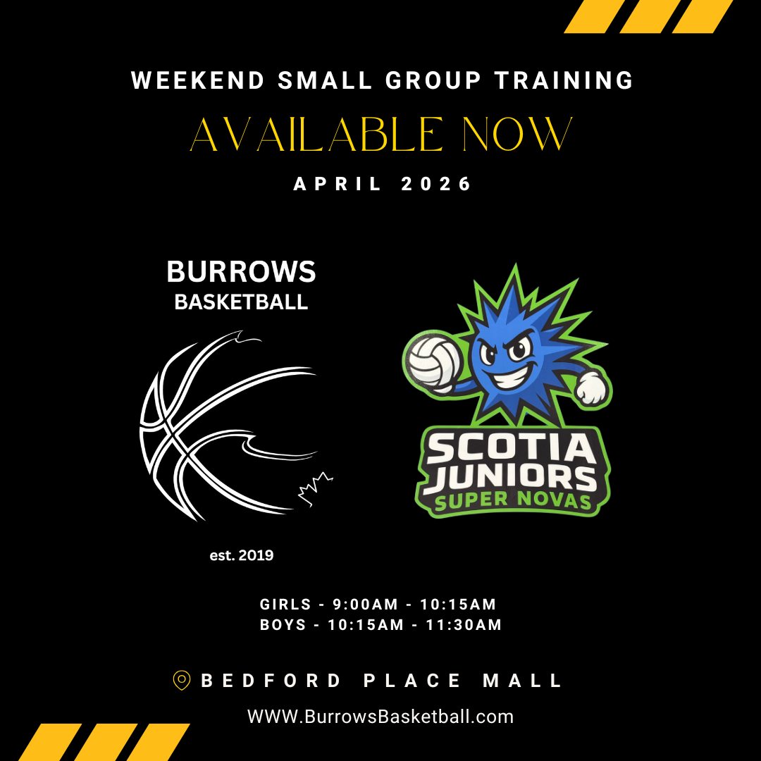 Burrows Basketball Group Training Sessions (Jan - Dec 2026)