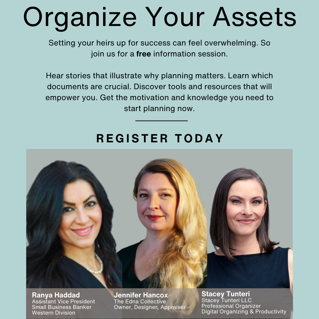 Webinar - Organize Your Assets