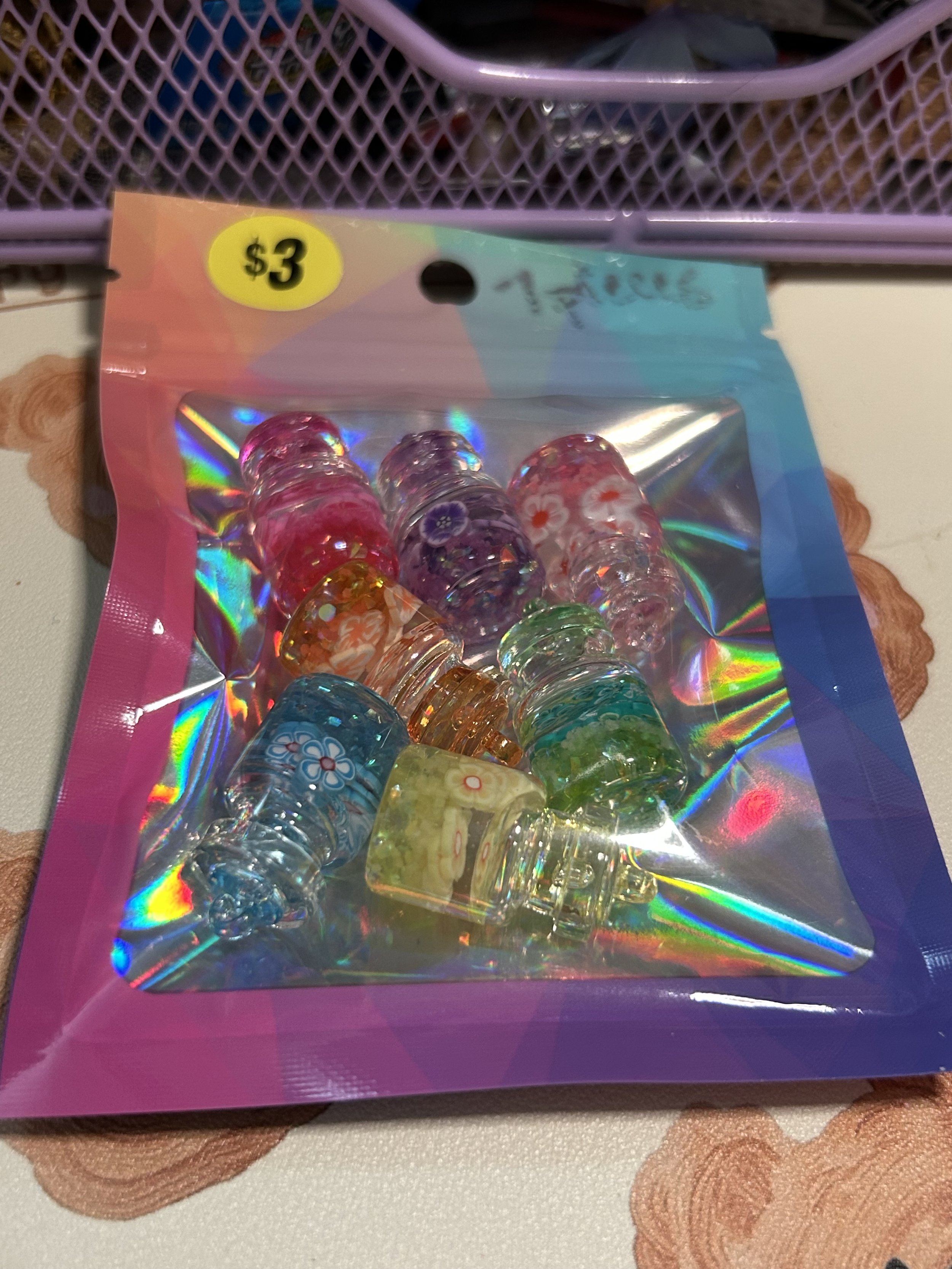 7pc Glass Jars