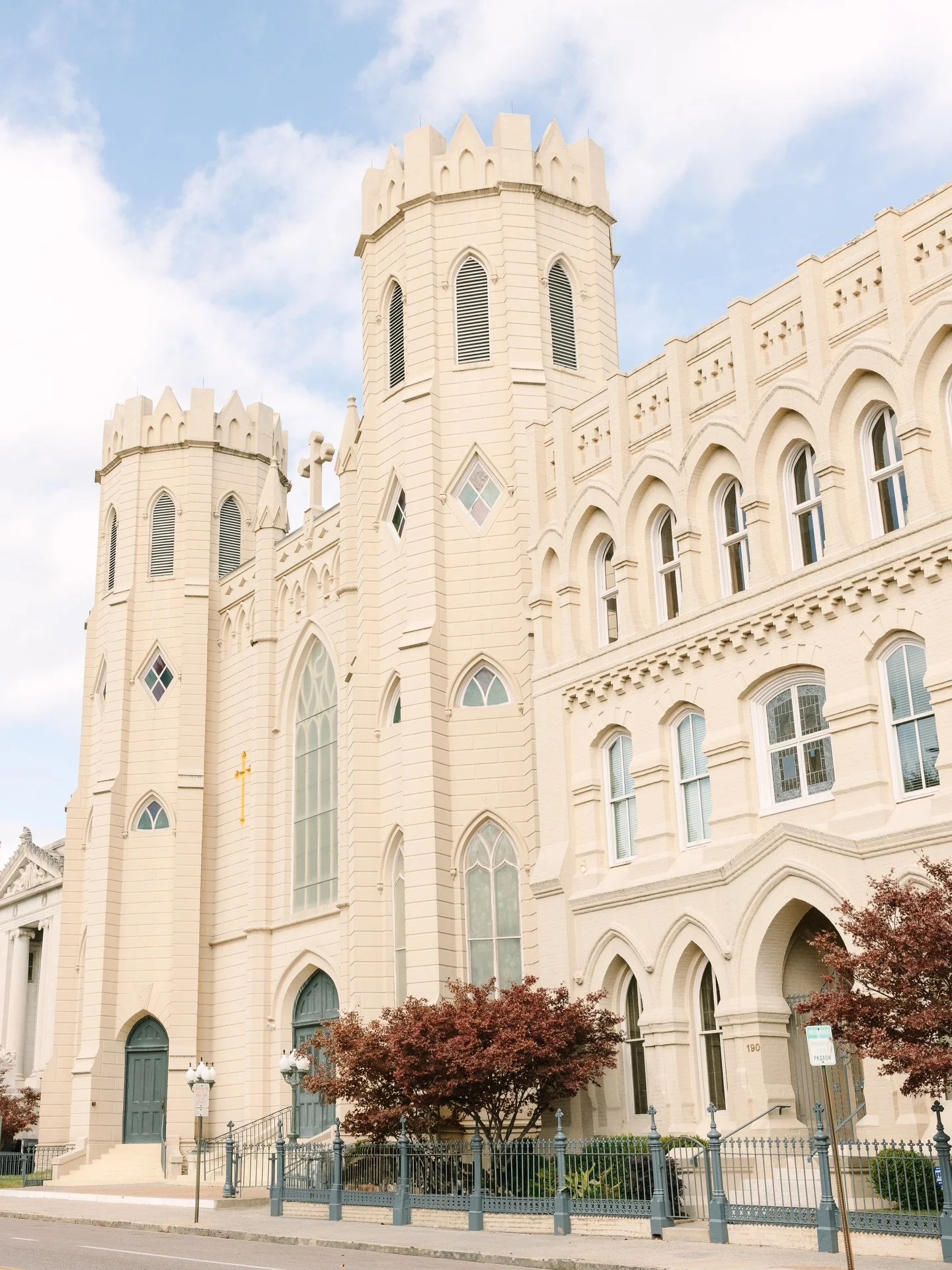 Give me all of the gorgeous church weddings. Memphis has some of the most stunning churches downtown. I could sit for hours and just look around in them.