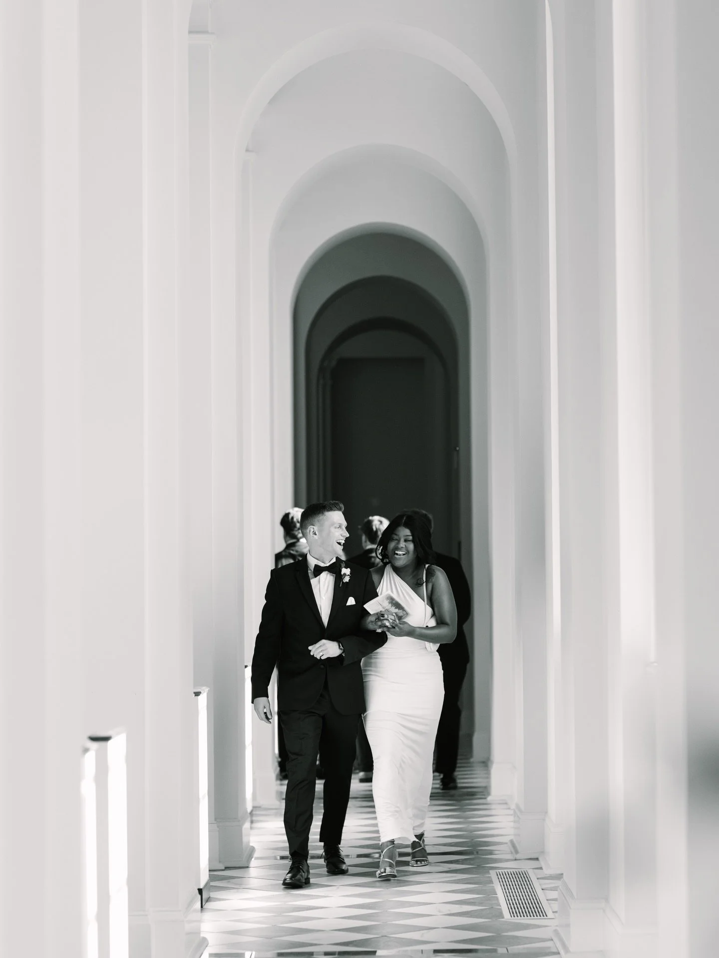 Moments before walking down the aisle to forever. 🤍🤍🤍