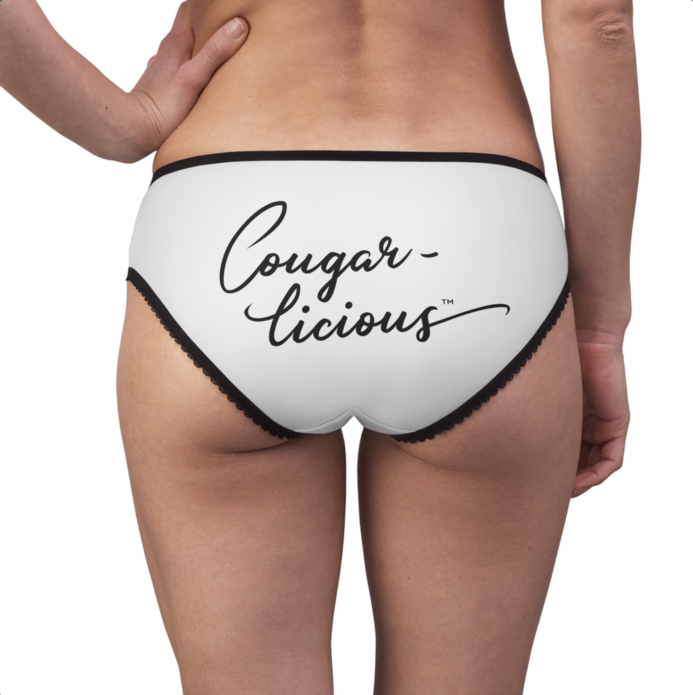 Eye Candy Alert: Cougar Panties  Fun, Flirty Lingerie for Bold Women   COUGARLICIOUS BY Donna Joy COMEDY
