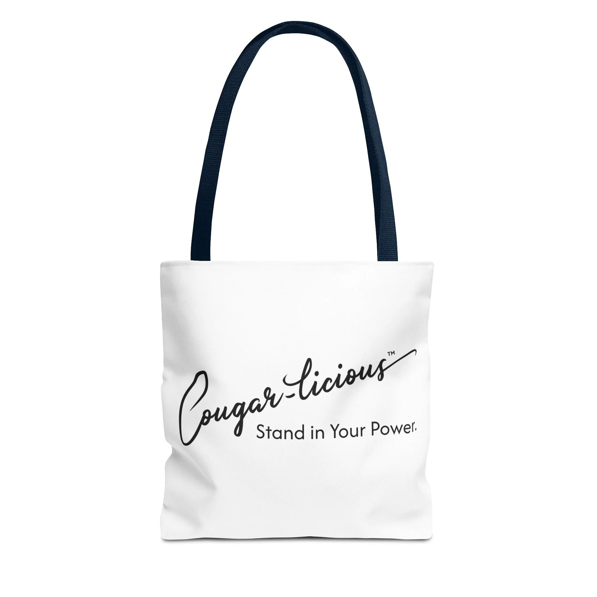 Go green and stay fierce with a Cougar-licious™ reusable tote — bold, eco-friendly, and made for confident women on the go.