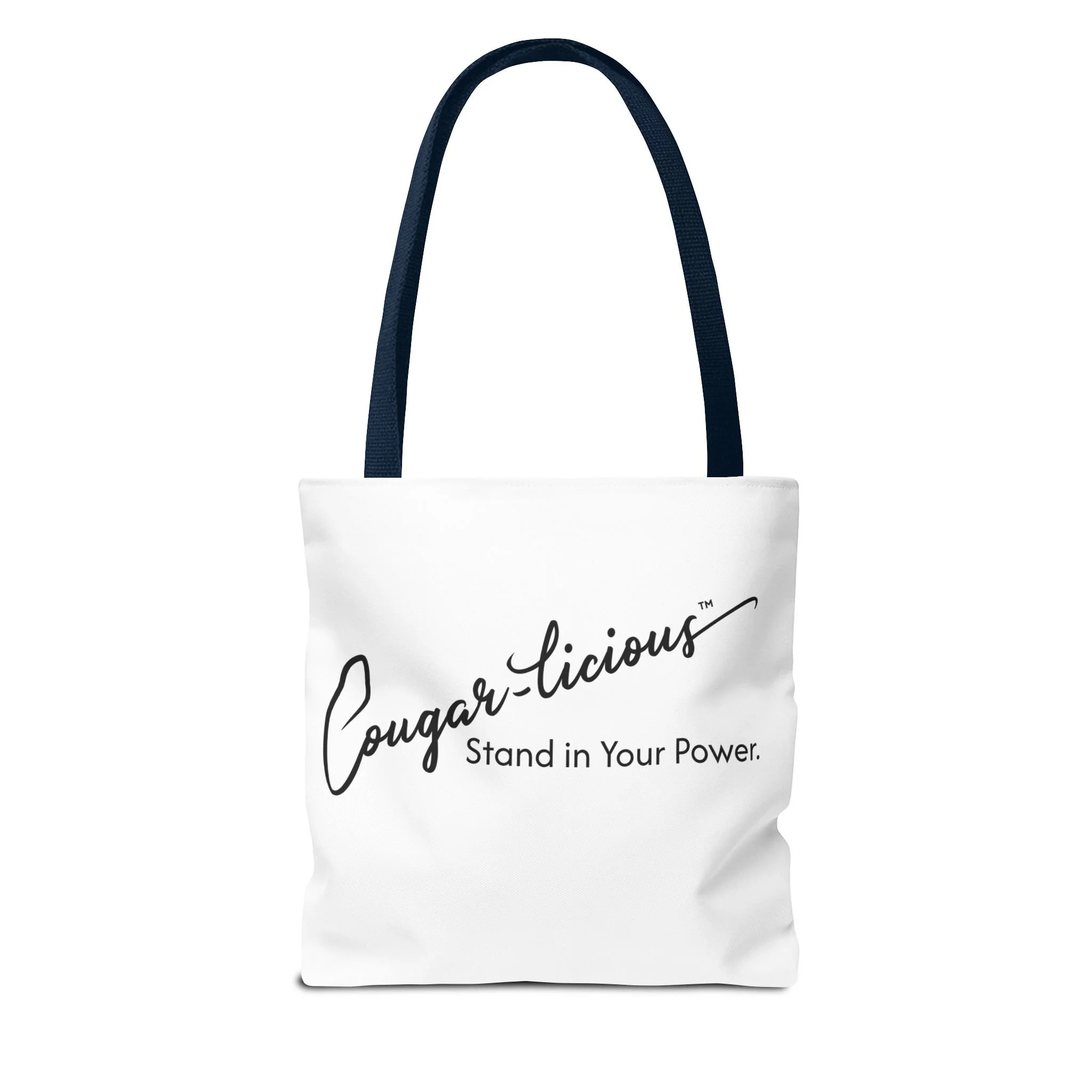 Go green and stay fierce with a Cougar-licious™ reusable tote — bold, eco-friendly, and made for confident women on the go.