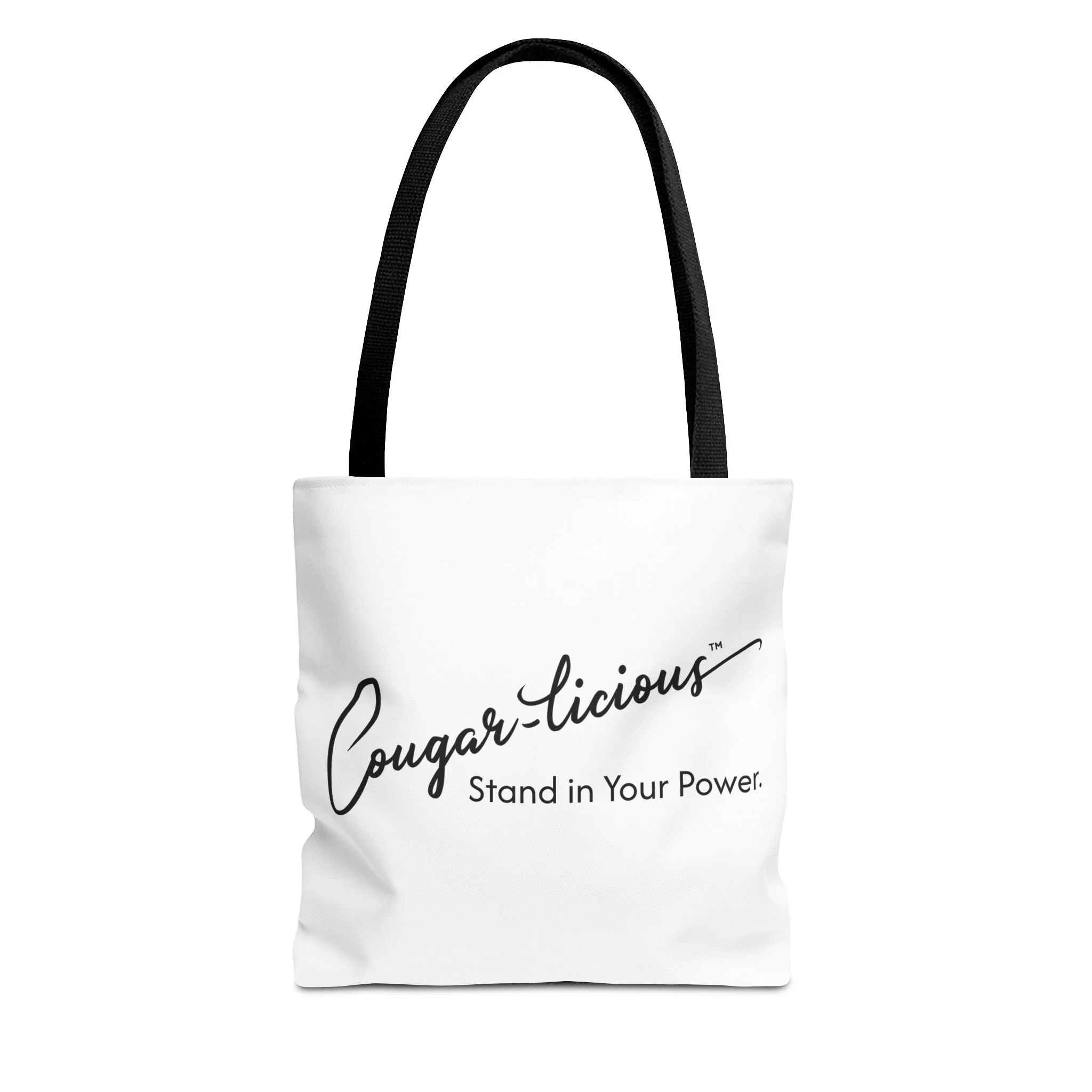 Go green and stay fierce with a Cougar-licious™ reusable tote — bold, eco-friendly, and made for confident women on the go.