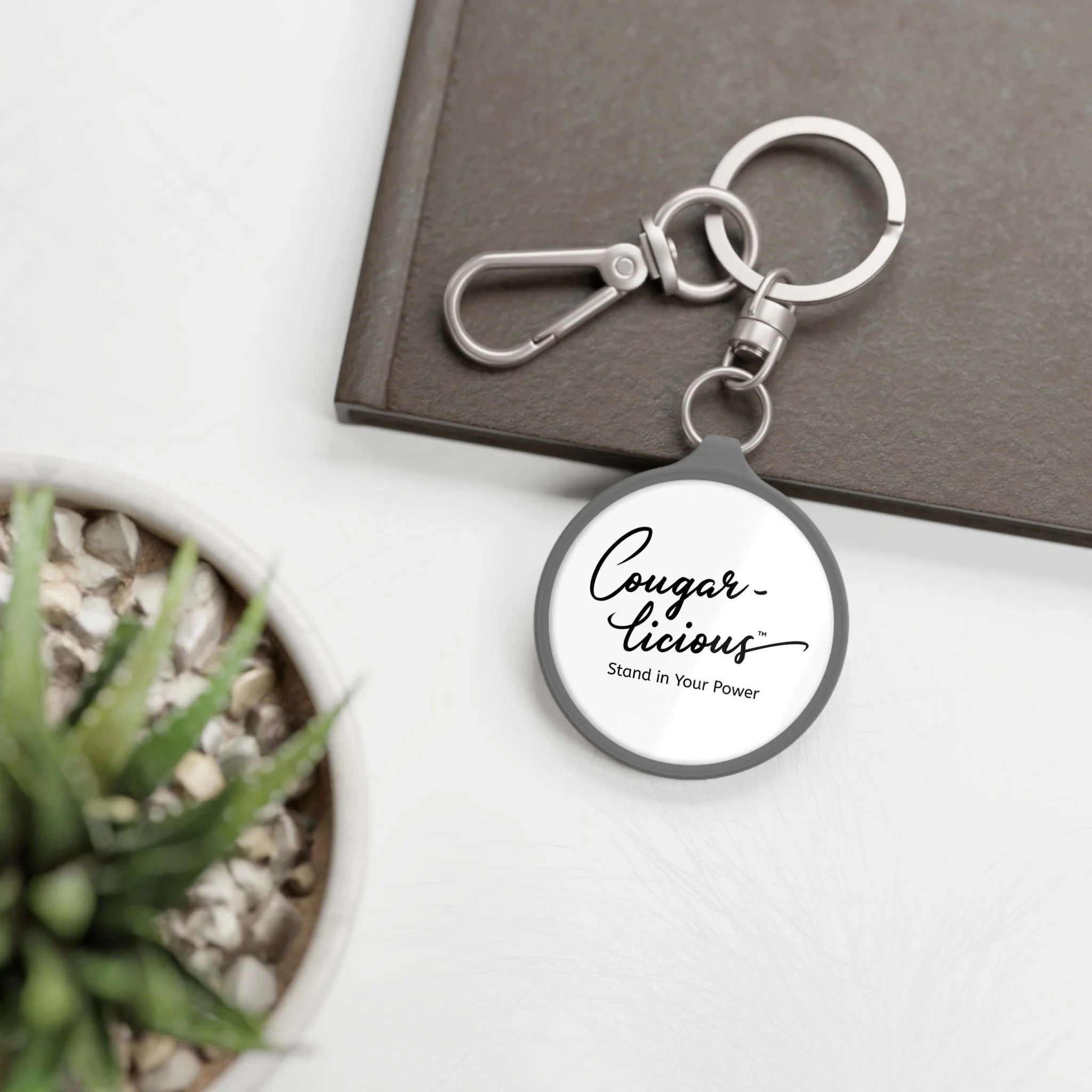 Looking for a fun, empowering holiday gift? The Cougar-licious™ key ring adds confidence, flair, and attitude to every day.