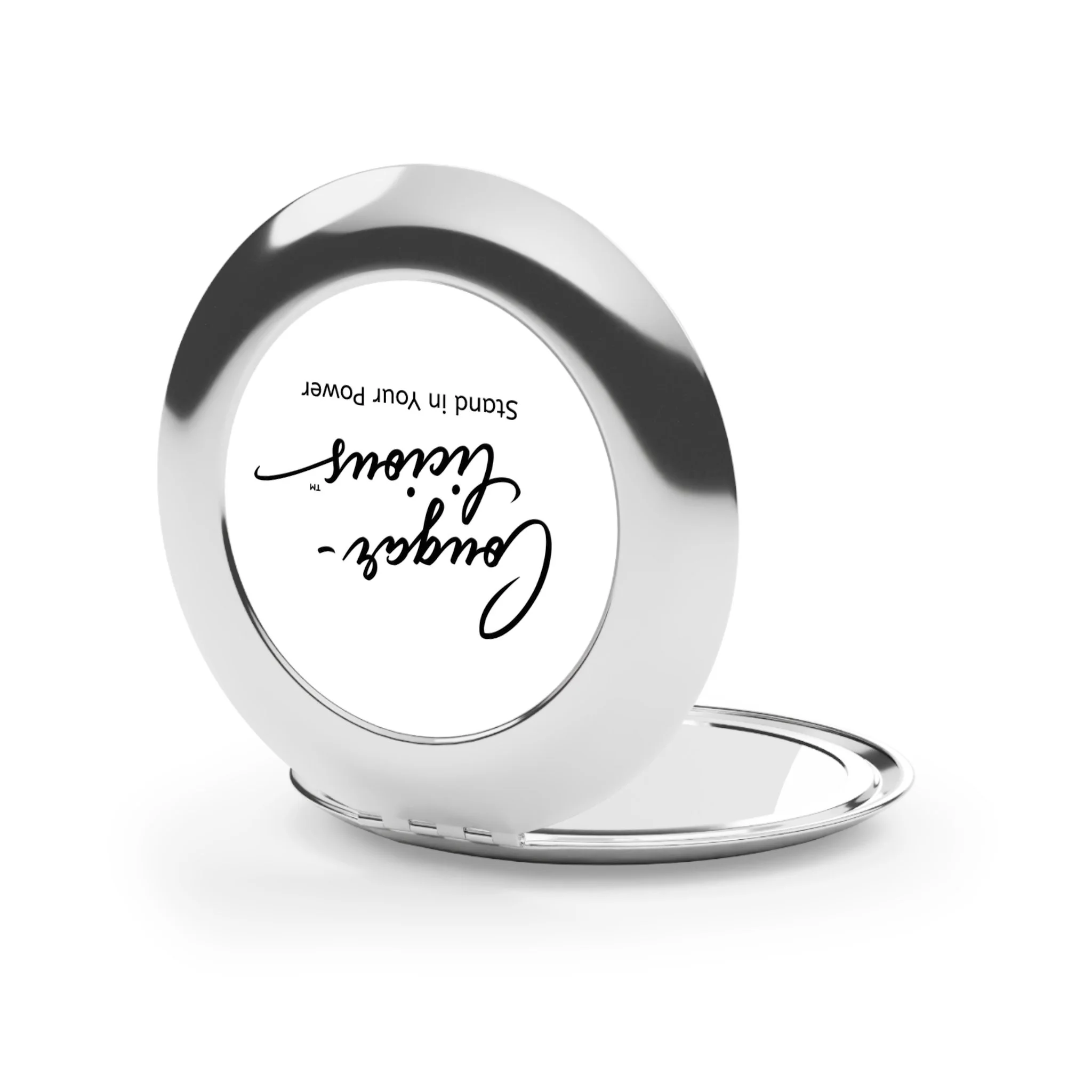 Check your confidence anywhere! The Cougar-licious™ compact mirror is flirty, fierce, and the perfect holiday gift for bold, radiant women.