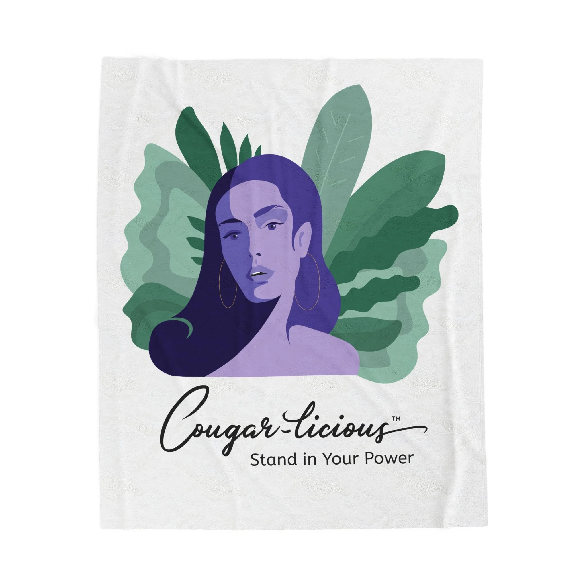Looking for the ultimate cozy gift for her? The Cougar-licious™ plush blanket blends confidence, warmth, and holiday cheer in one flirty package.