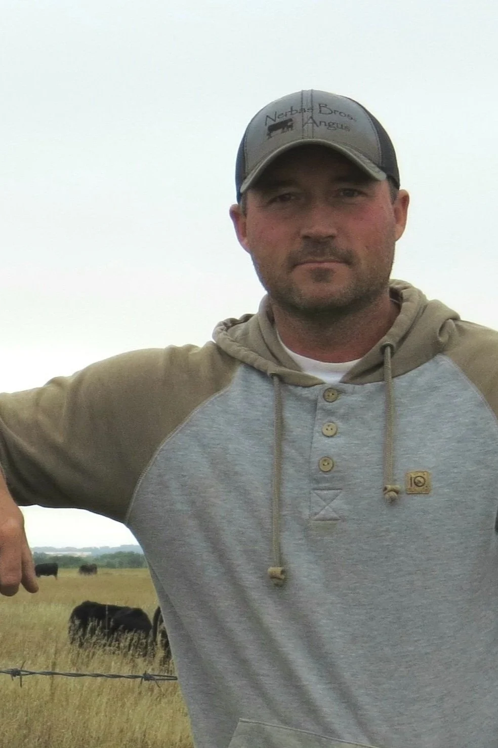 Arron Nerbas, Bos Sires representative of Canada, supporting sustainable cattle genetics and regenerative beef breeding in North America.