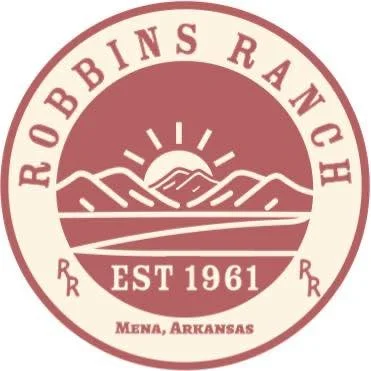 Robbins Ranch logo — Mashona cattle breeder within Bos Sires network, known for maternal strength and fertility‑focused genetics.