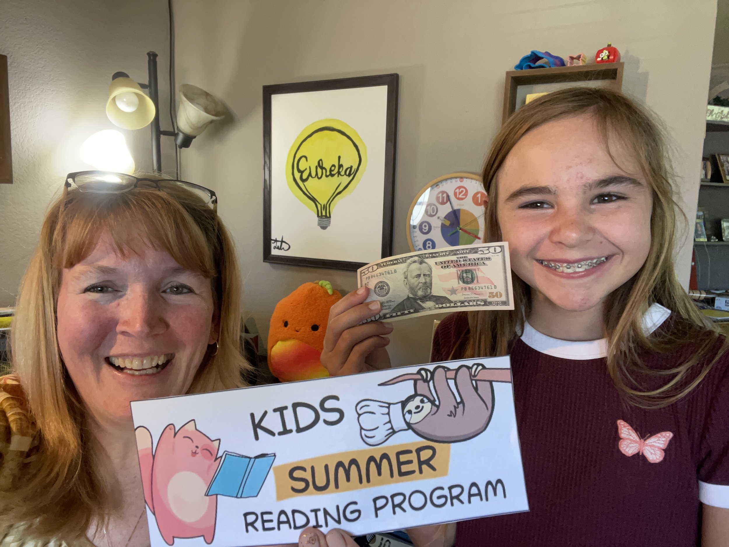 Summer Reading, an important muscle maintainer!