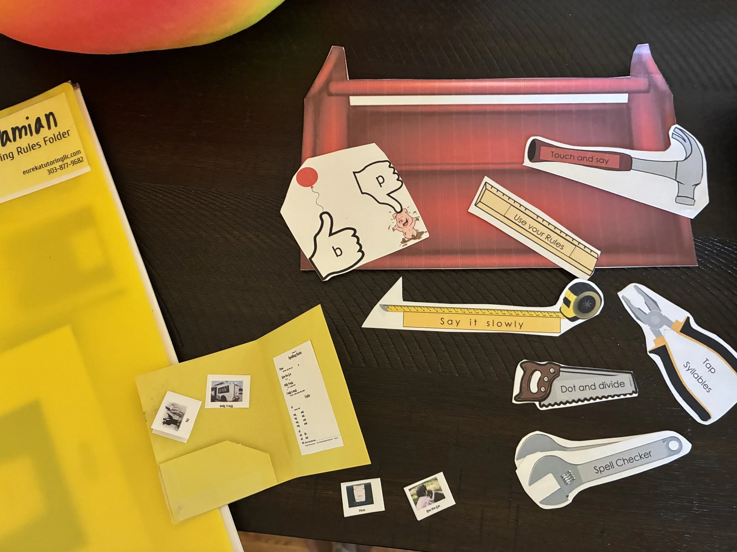 Tools in a toolbox