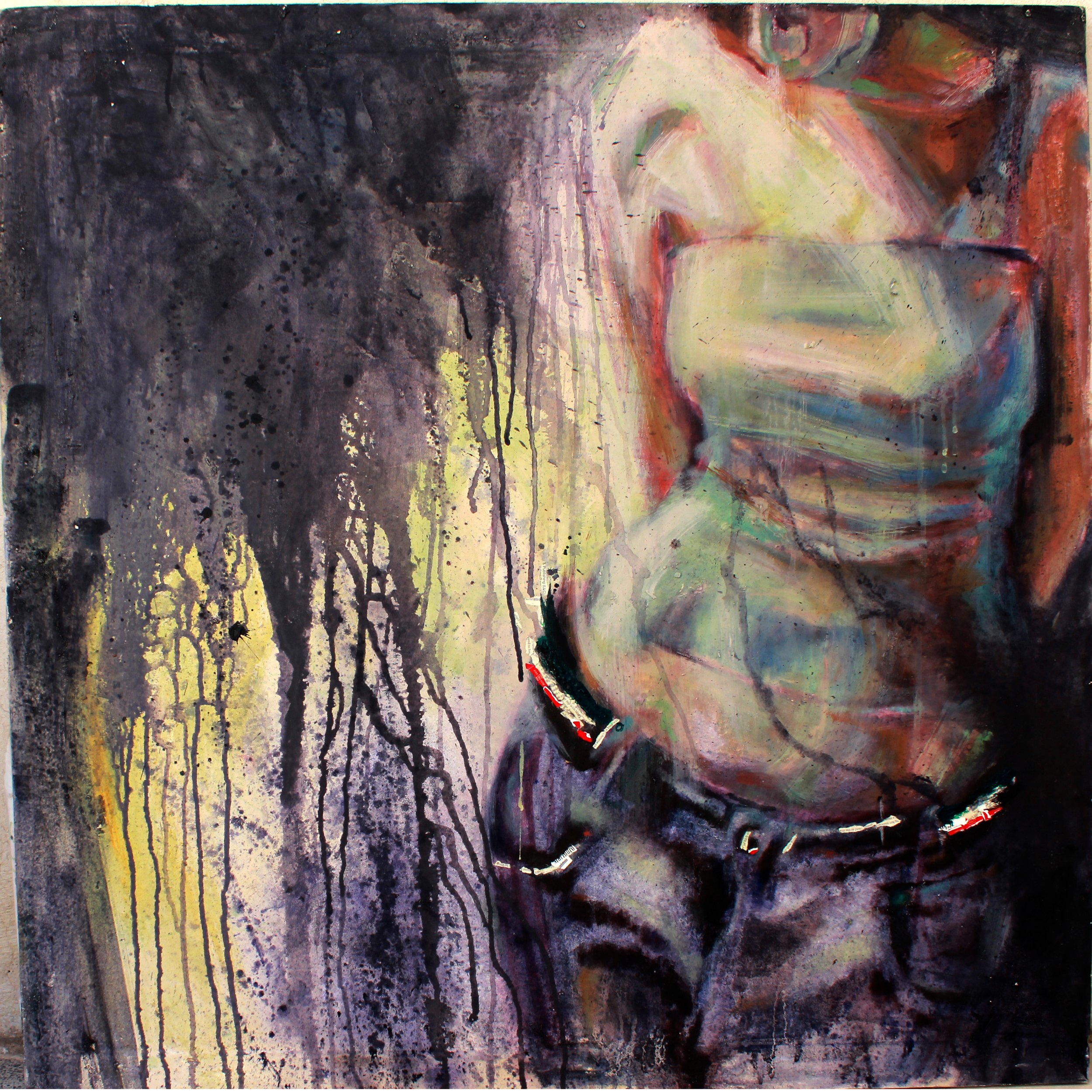 Figurative, acrylic on canvas 