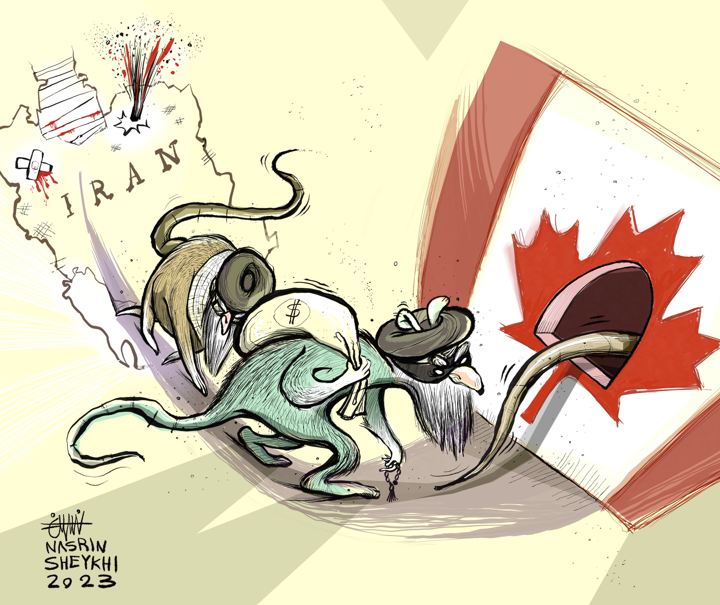 New home for mullahs, 2023