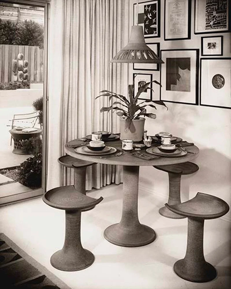 Raul Coronel ceramic furniture