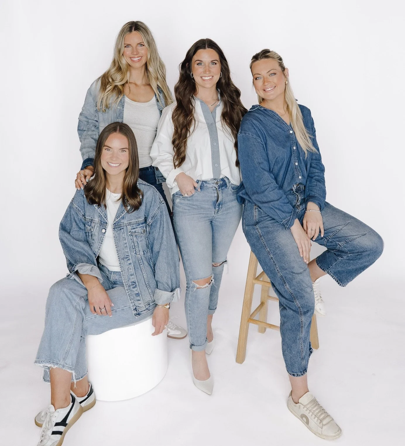 Last day as a team of 4 🤭 tomorrow we have a new full-time creative joining the team AND a summer intern!! Formal introductions coming soon!!