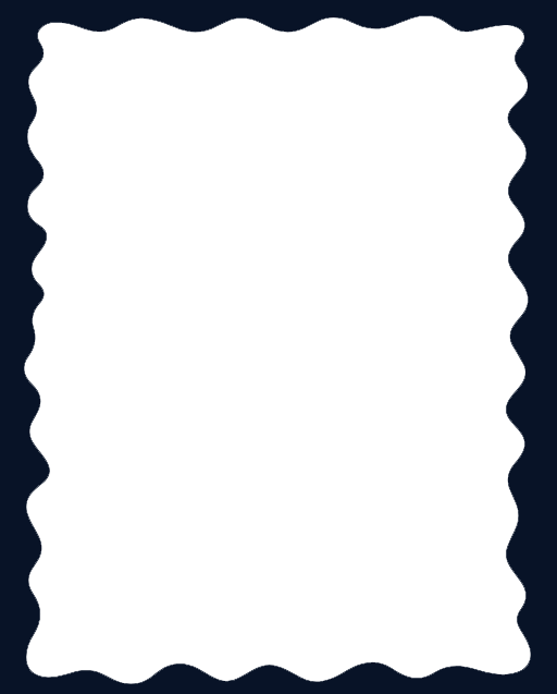 A handwritten note on a paper with a decorative border. The note is upside down and difficult to read.