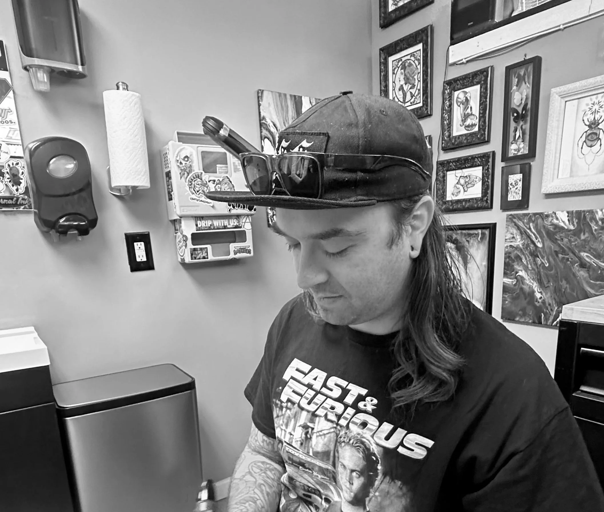 Zach: tattoo artist 