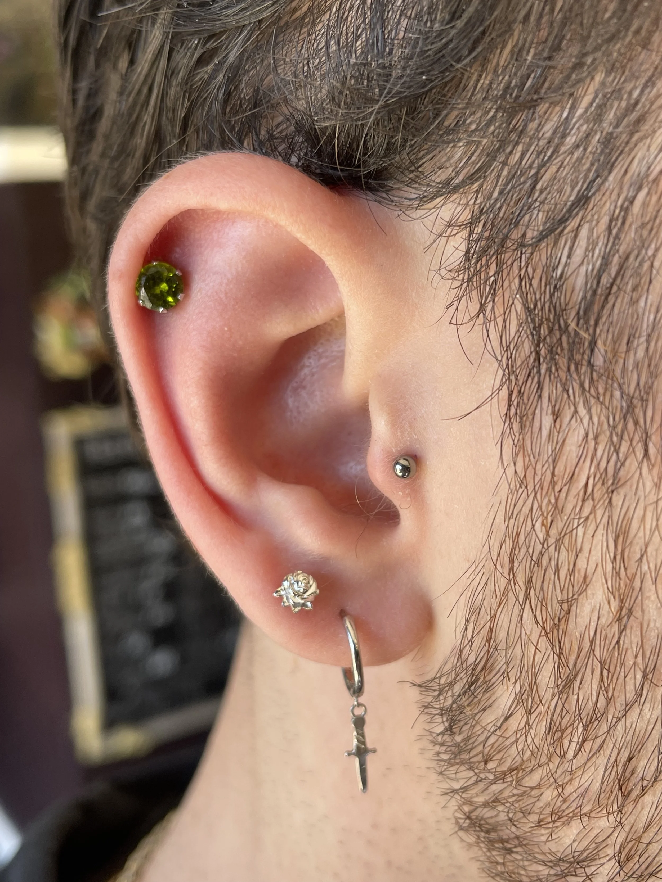 Styling Two Lobe Piercings Styling 2nd Ear Hole Piercing Latest