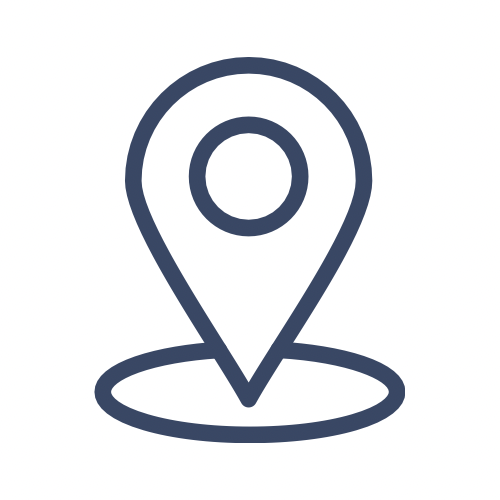 Icon of a location pin marker on a map.