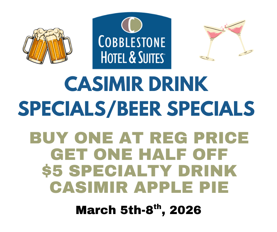 Cobblestone Drink Specials